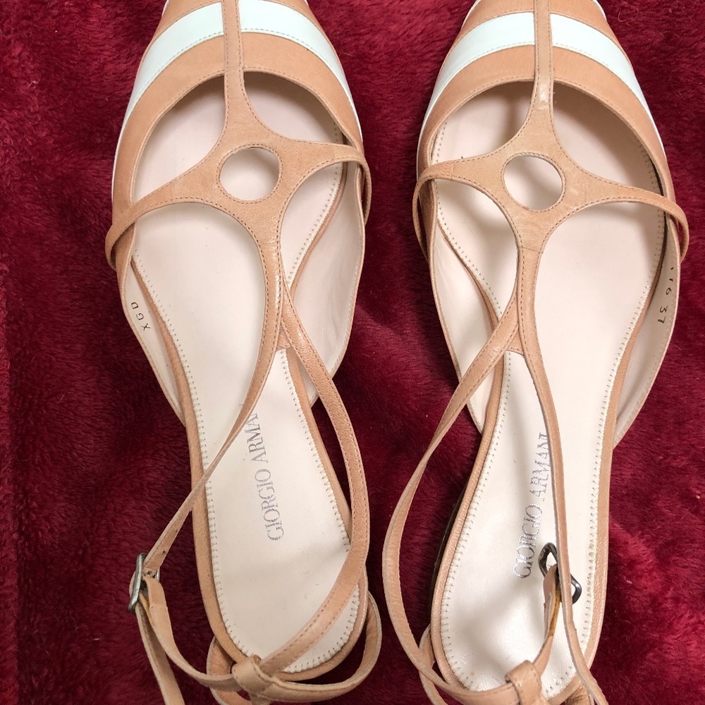 Giorgio Armani flat sandals